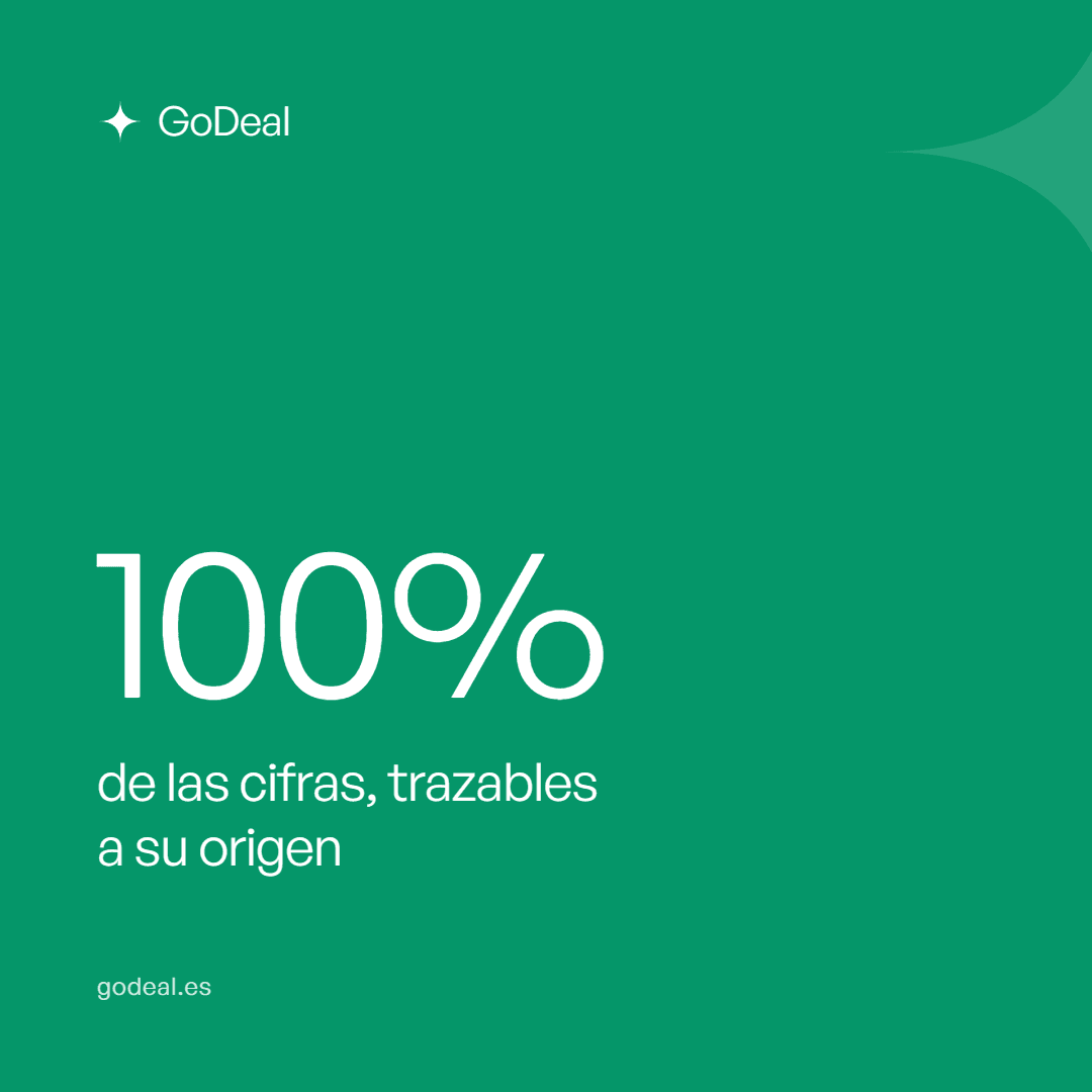 100% de las cifras trazables a su origen